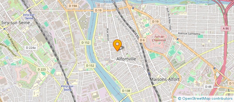 localisation de l'entreprise SCI SEQUOIA APMC à ALFORTVILLE