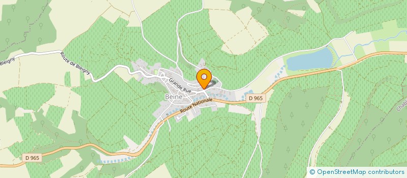 localisation de l'entreprise SCI SEQUOIA HOME  BEINE