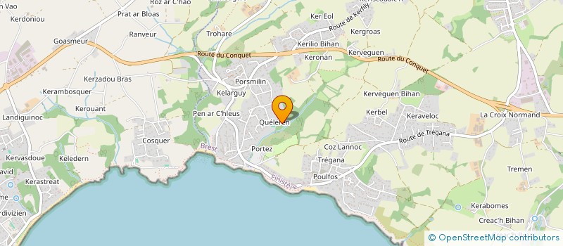 localisation de l'entreprise SCI SEQUOIA INVESTISSEMENT  LOCMARIA-PLOUZANE