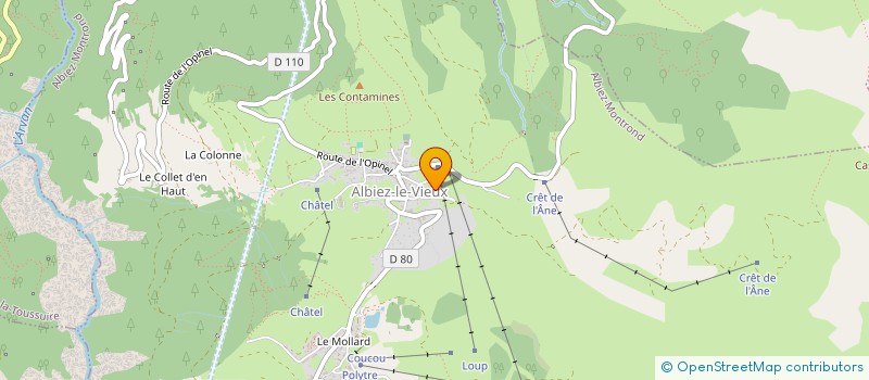 localisation de l'entreprise SCI SERA  VILLAREMBERT