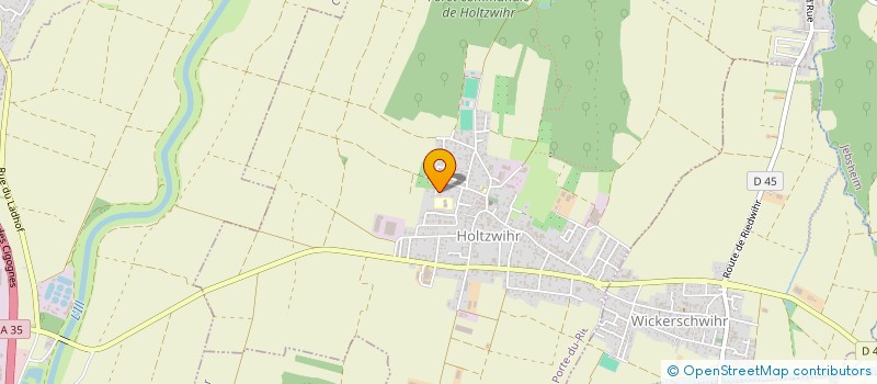 localisation de l'entreprise SCI SERA  PORTE DU RIED