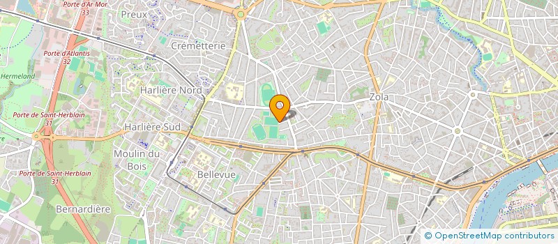 localisation de l'entreprise SCI SERAINE à NANTES