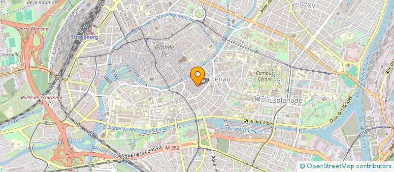 localisation de l'entreprise SCI SERAL à STRASBOURG