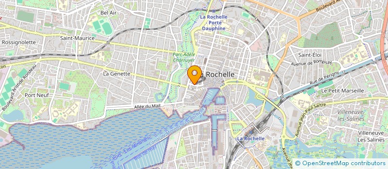 localisation de l'entreprise SCI SERALBE à LA ROCHELLE