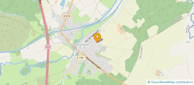 localisation de l'entreprise SCI SERAMS  HERBITZHEIM