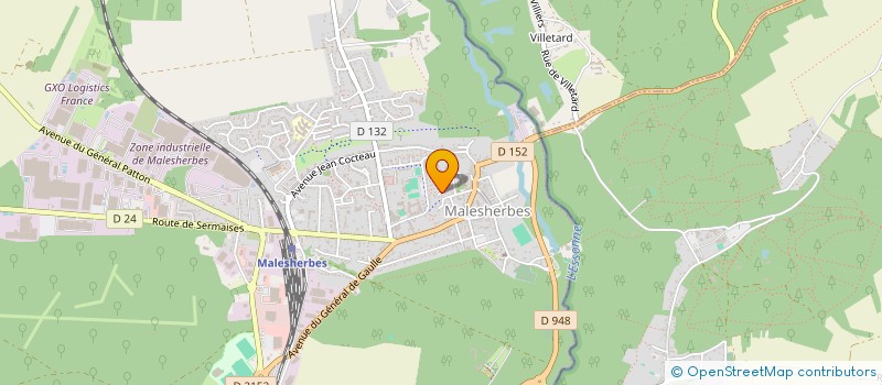 localisation de l'entreprise SCI SERAN à LE MALESHERBOIS