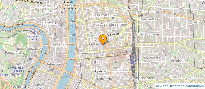 localisation de l'entreprise SCI SERAPHIN  LYON