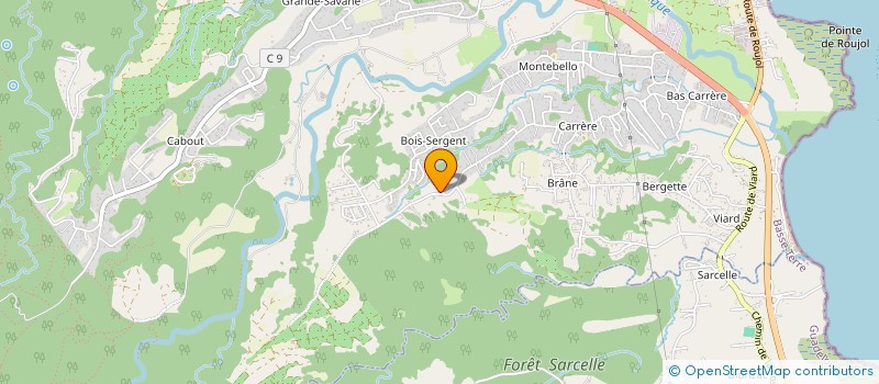 localisation de l'entreprise SCI SERAZAU à PETIT-BOURG