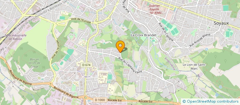 localisation de l'entreprise SCI SERCEDA à ANGOULEME