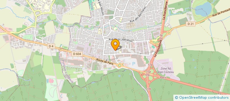 localisation de l'entreprise SCI SERCI à PONTAULT-COMBAULT