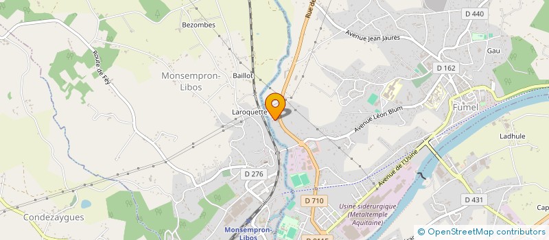 localisation de l'entreprise SCI SERCLAU  SAINT VITE