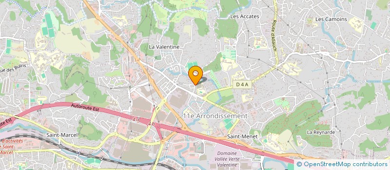localisation de l'entreprise SCI SERDAN à MARSEILLE 11EME