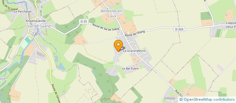 localisation de l'entreprise SCI SERDOBBEL  BELLEVILLE-EN-CAUX