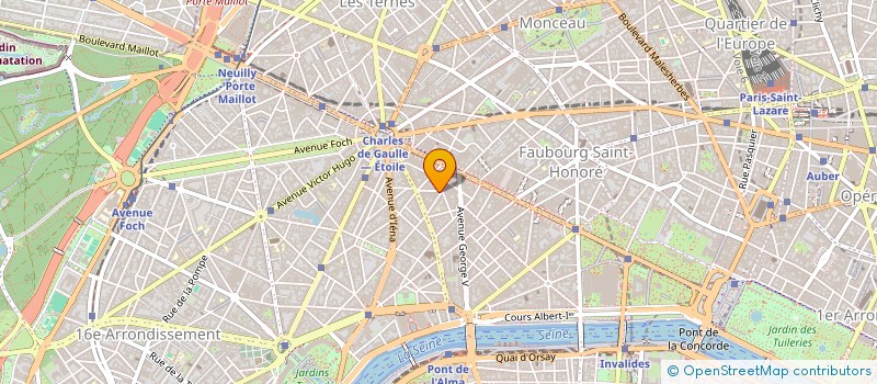 localisation de l'entreprise SCI SEREIT RUMILLY  PARIS