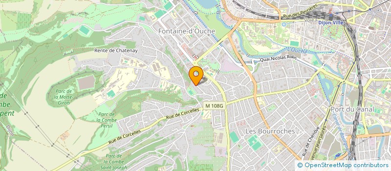 localisation de l'entreprise SCI SERENA à DIJON