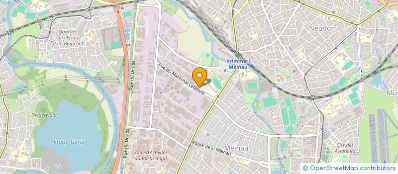 localisation de l'entreprise SCI SERENA M&M  OBERNAI