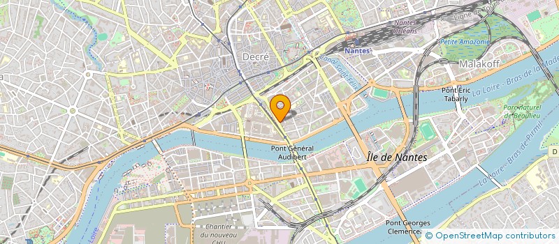 localisation de l'entreprise SCI SERENDIPITEAM IMMO  NANTES