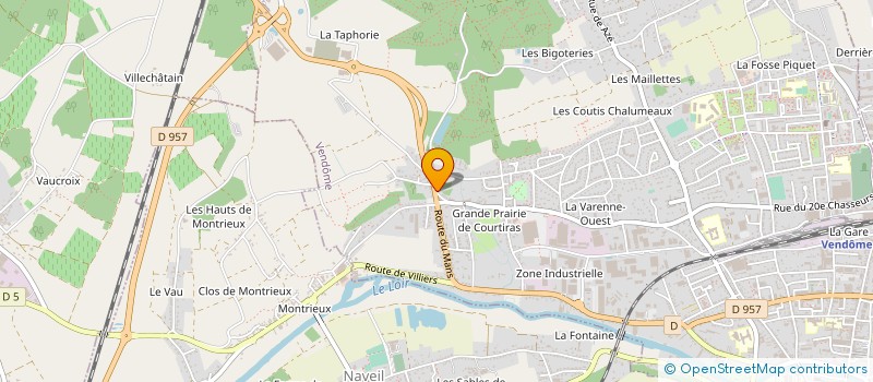 localisation de l'entreprise SCI SERENELY  VENDOME