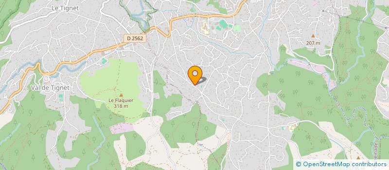 localisation de l'entreprise SCI SERENICE  PEYMEINADE