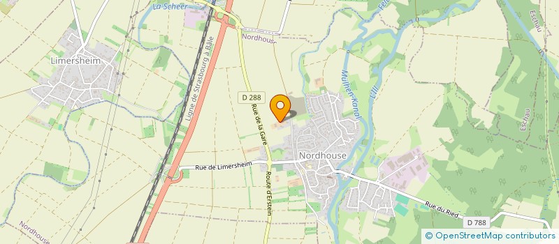 localisation de l'entreprise SCI SERENIS NORD12  NORDHOUSE