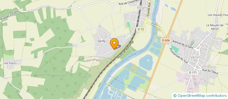 localisation de l'entreprise SCI SERENITE  ETIGNY