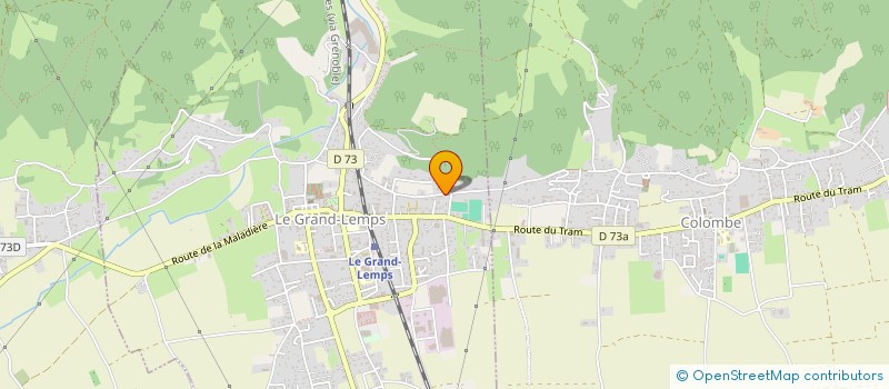 localisation de l'entreprise SCI SERENITE  LE GRAND-LEMPS