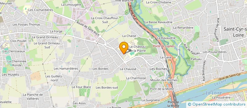 localisation de l'entreprise SCI SERENITY à FONDETTES