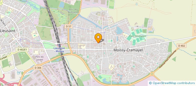 localisation de l'entreprise SCI SERENITY  MOISSY-CRAMAYEL