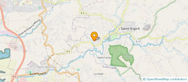 localisation de l'entreprise SCI SERENITY  SAINT-ESPRIT