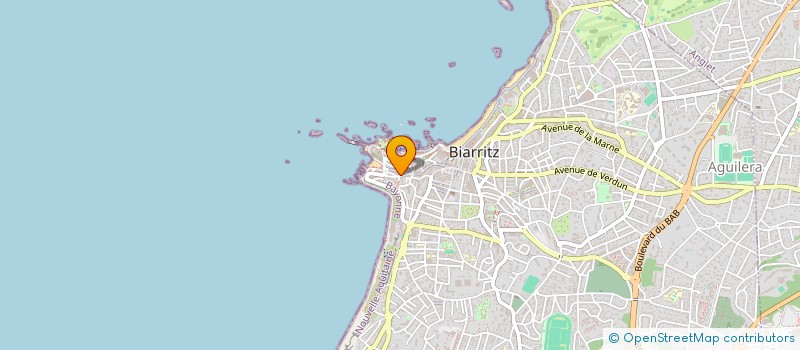 localisation de l'entreprise SCI SEREVE à BIARRITZ