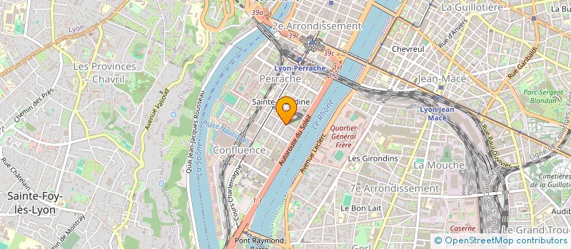 localisation de l'entreprise SCI SEREYFRANCE  LYON