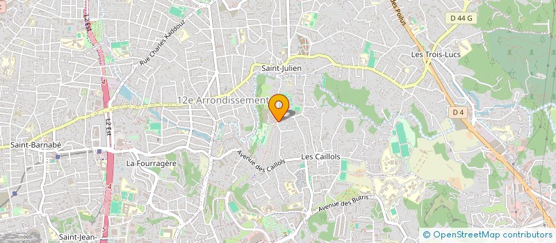 localisation de l'entreprise SCI SERF à MARSEILLE