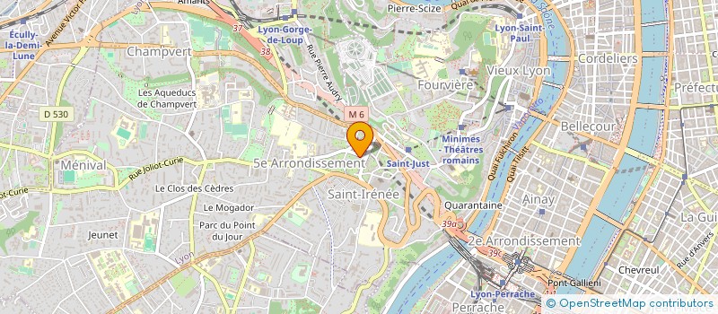 localisation de l'entreprise SCI SERGE  LYON