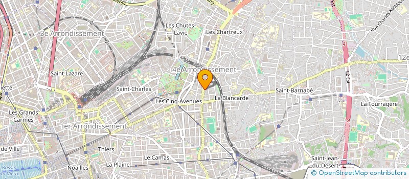 localisation de l'entreprise SCI SERGE à MARSEILLE