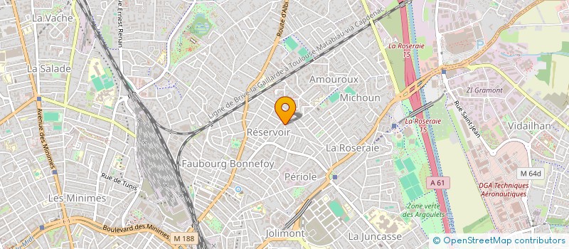 localisation de l'entreprise SCI SERGE SIMON à TOULOUSE