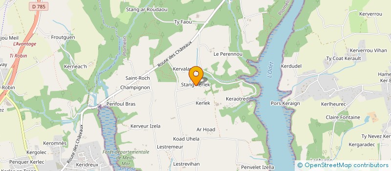 localisation de l'entreprise SCI SERGEANT  PLOMELIN