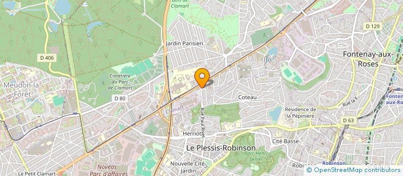 localisation de l'entreprise SCI SERGENT  CLAMART