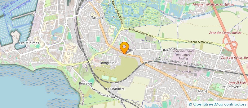 localisation de l'entreprise SCI SERGILE  AYTRE