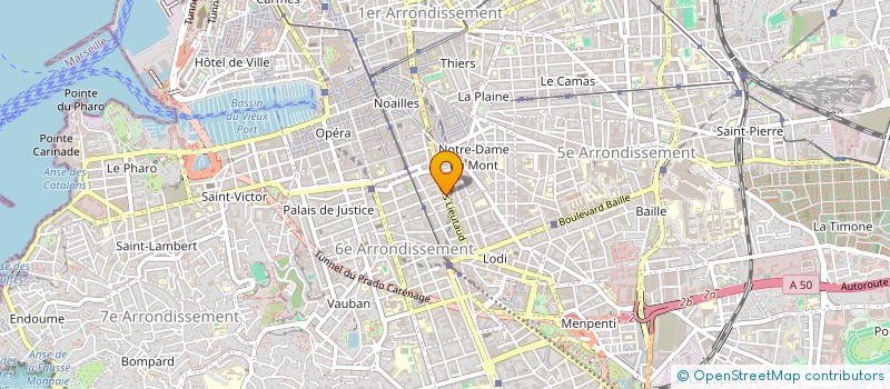 localisation de l'entreprise SCI SERIATON I à MARSEILLE