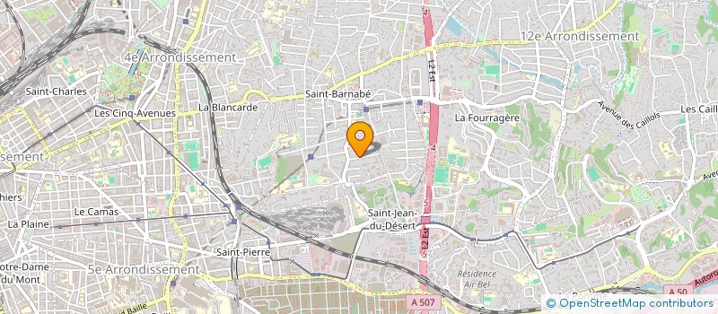 localisation de l'entreprise SCI SERIATON II à MARSEILLE