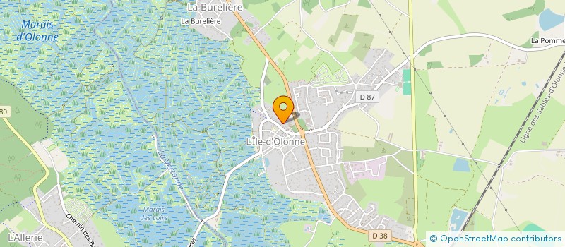 localisation de l'entreprise SCI SERIATON LES ACHARDS à L'ILE-D'OLONNE