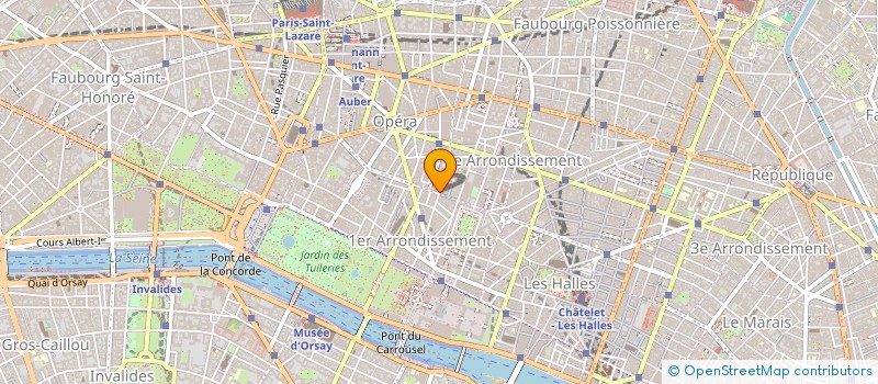 localisation de l'entreprise SCI SERICA  PARIS