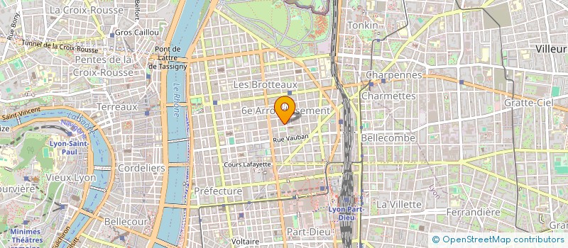 localisation de l'entreprise SCI SERIOUNA IMMOBILIER  LYON