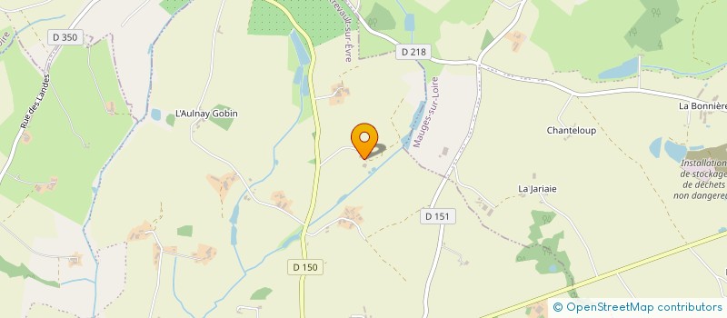 localisation de l'entreprise SCI SERJA  BEAUPREAU-EN-MAUGES