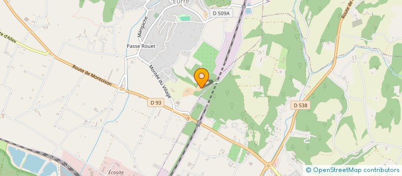 localisation de l'entreprise SCI SERK  EURRE