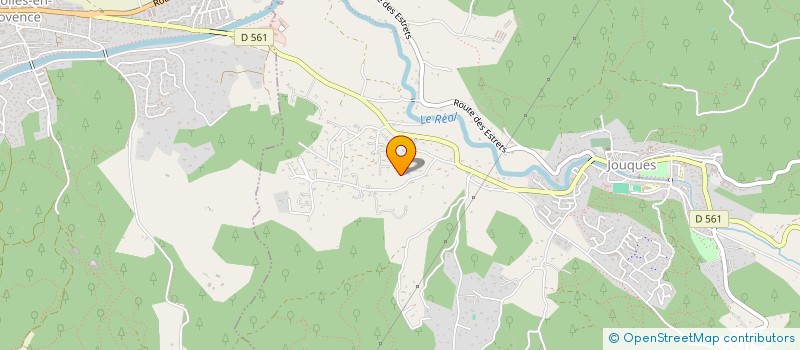 localisation de l'entreprise SCI SERM  JOUQUES