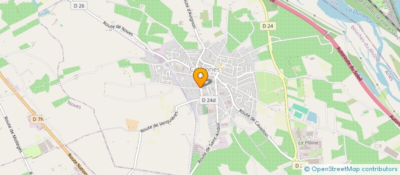 localisation de l'entreprise SCI SERMAGUIA  CABANNES