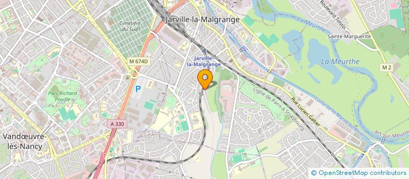 localisation de l'entreprise SCI SERMAN  JARVILLE-LA-MALGRANGE