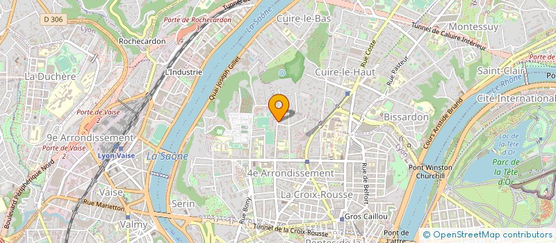 localisation de l'entreprise SCI SERNAUD  LYON