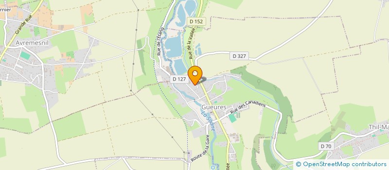 localisation de l'entreprise SCI SERON-JLE  GUEURES